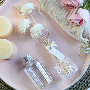 精油藤条挥发酒店房间香水插花干花瓶摆件无火香薰厕所除臭卫