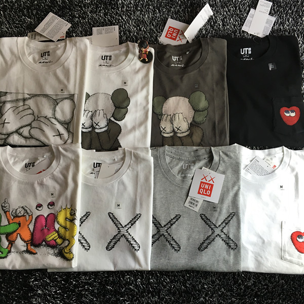 【迷】uniqlo x kaws 聯名短袖t恤 限量版 優衣庫 代購 情侶 tee