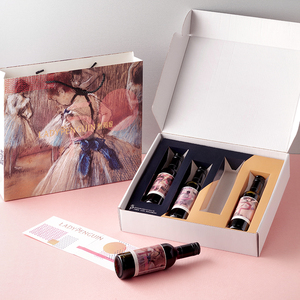 醉鹅娘少女之舞 睡前 span class=h>红酒 /span>4支装艺术礼盒187ml