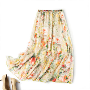 【真丝半裙桑蚕丝半身裙图片】真丝半裙桑蚕丝