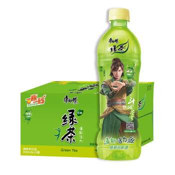 康师傅 绿茶 蜂蜜茉莉味饮料 500ml/550ml*15瓶 整箱装（新老包装