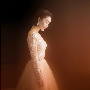 class=h>礼服 /span>2018舒畅同款性感一字肩新娘 span class=h>婚纱 