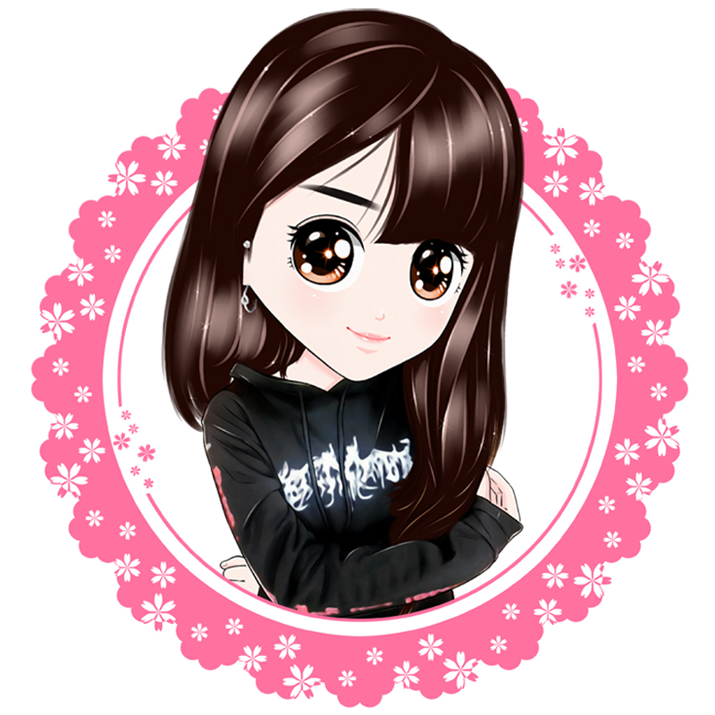 q版头像手绘漫画卡通设计形象照片转q版情侣人物热销logo结婚定制