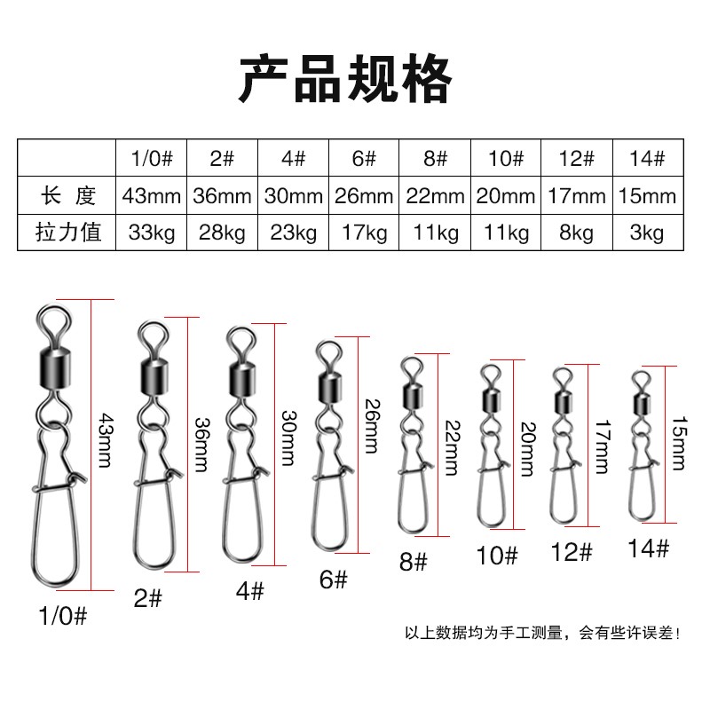 八字环拉力对照表图片