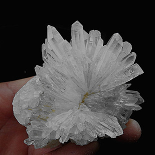 纯天然白晶簇防辐射净化消磁菊花水晶原石件居家摆件一物一图真品