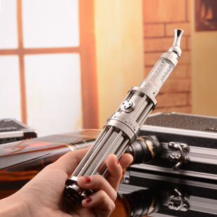 正品加特林电子烟134第二代超大水烟枪蒸汽 可调压大烟雾戒烟清肺