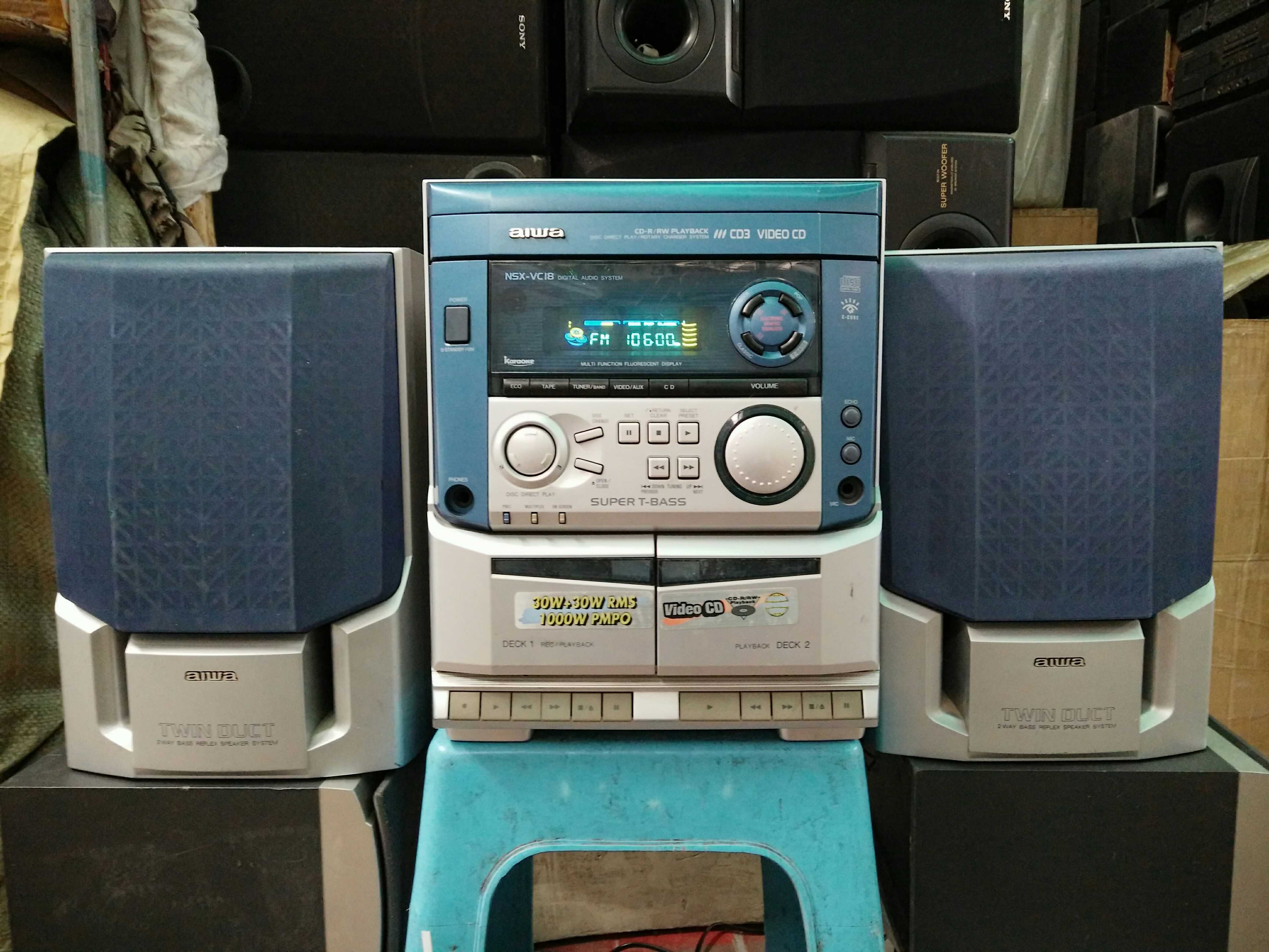 二手爱华组合音响运费自理