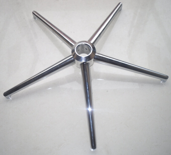 电脑椅办公椅旋转椅升降椅五金配件五星脚钢制脚底座脚架支架底盘