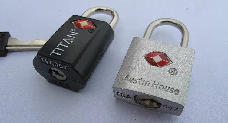 包邮美国tsa安全箱包锁 行李箱锁 拉杆箱锁 登机箱锁 tsa海关锁带