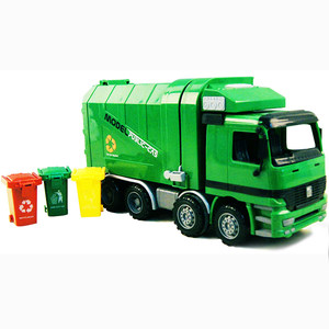 大号垃圾车工程车儿童惯性玩具车小汽车清洁环卫翻斗大卡车3-6岁