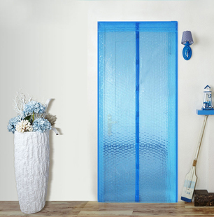 空调门帘冬季保暖挡风塑料半透明防蚊门帘隔断厨房防油烟冷气