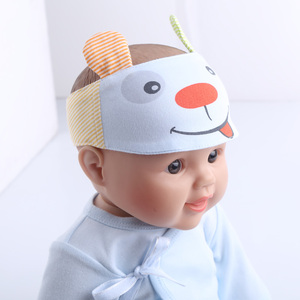 婴儿帽子夏季男女儿童宝宝凉帽防晒新生儿0-3个月6卤门薄款空顶帽