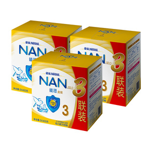 【天猫超市】nestle/雀巢能恩3段婴幼儿配方奶粉盒装 1200g*3盒