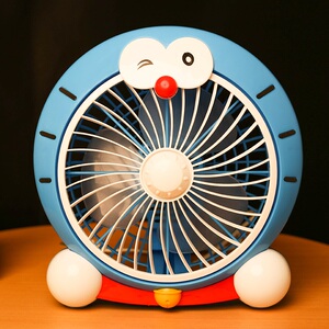 宠物小精灵学生迷你风扇充电风扇便携神奇宝贝卡通电风扇