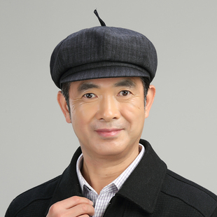 春夏中老年人棉帽子男鸭舌帽老人前进帽春秋60-70-80老头爸爸爷爷