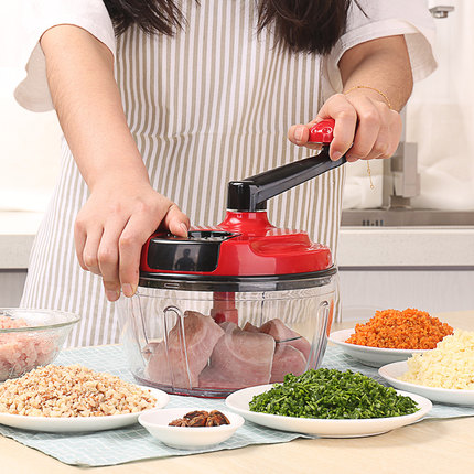 佐优绞肉机家用手动饺子馅绞菜碎菜搅肉绞馅搅菜碎肉手摇搅拌器