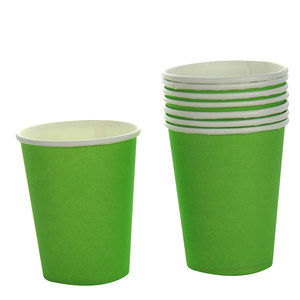 绿色纸杯图片