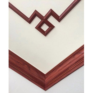 中式黄花梨木色实木吊顶角线阴角线灯带收边木 span class=h>线条 