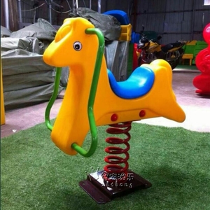 户外儿童弹簧摇摇乐 span class=h>幼儿园 /span>塑料摇马木马玩具