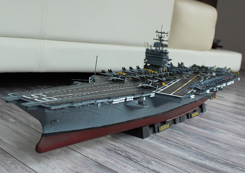 小号手拼装军事模型仿真尼米兹级企业号航母辽宁战舰船模