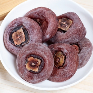 潮汕潮州饶平特产小吃浮山农家自晒柿子降霜柿饼柿干果干软糯香甜