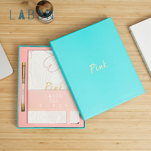 博文4本装学生a5笔记本文具本子软抄本记事本