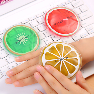 夏季清凉降温冰敷袋可爱水果凝胶退烧冰包学生便携反复冷敷冰袋