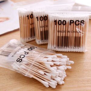 粗大头 span class=h>棉签 /span>纸棒婴儿宝宝双头棉棒葫芦形棉花棒