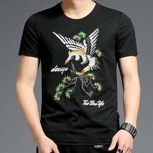 潮流中国风老 span class=h>鹰 /span> span class=h>刺绣 /span>图案