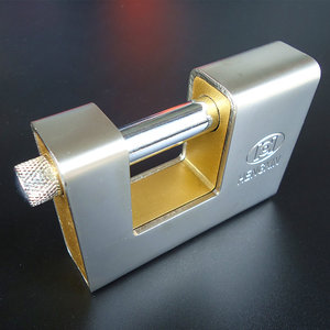 矩形横开挂锁图片