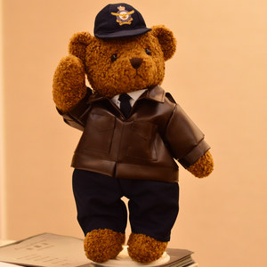熊之家军人装空军 span class=h>泰迪熊 /span> span class=h>公仔 