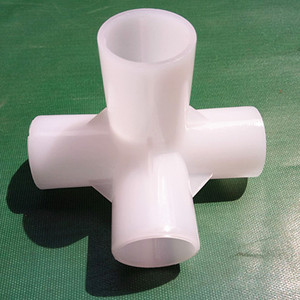 塑料立体三通直角三通立体四通 异面三通四通 架子接头25mm