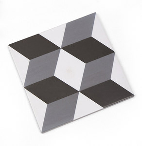 北欧风格黑白几何花砖厨房卫生间地砖餐厅墙砖背景墙 span class=h>花