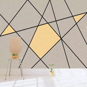 class=h>几何 /span>电视背景墙 span class=h>壁纸 /span>简约客厅