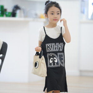 巴拉巴拉童装夏装2018新款甜美连衣裙儿童公