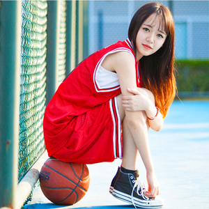  span class=h>篮球服 /span>套装女款大学生运动比赛无袖球衣印字号