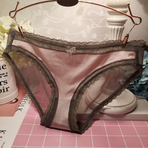 女士内裤三角裤纯棉档图片