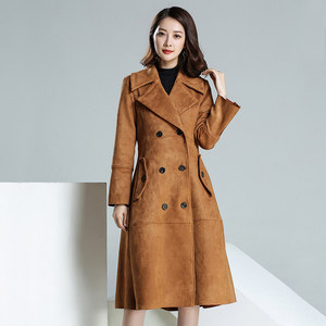 冬季鹿皮大衣图片