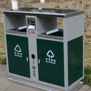 不锈钢室外垃圾桶图片