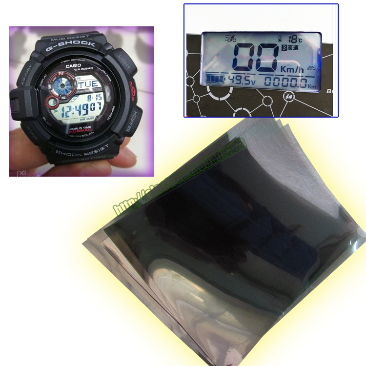 10寸万能液晶偏光膜电动车图像显示屏幕手表电瓶车大张手机偏光片