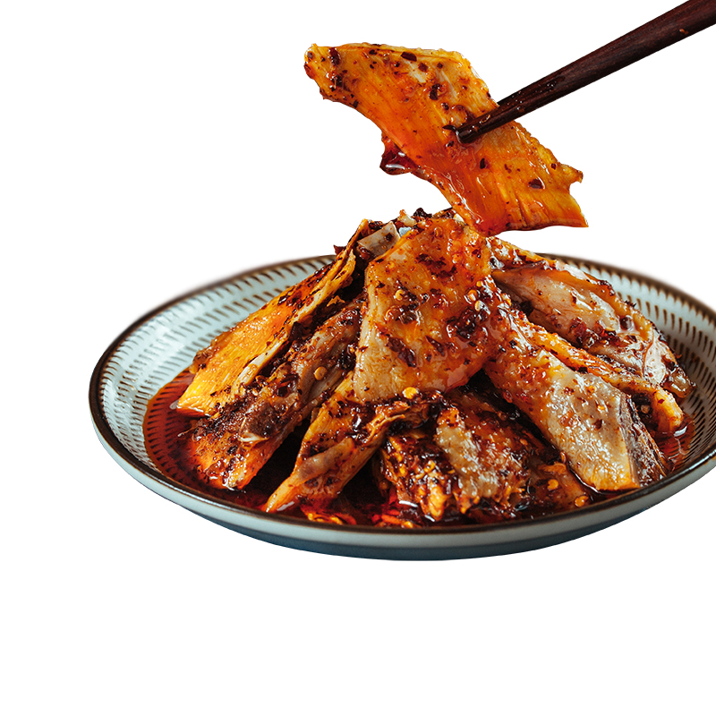 重庆丰都鬼城特产孙记麻辣鸡块熟食美食吃的卤味四川小吃香辣零食