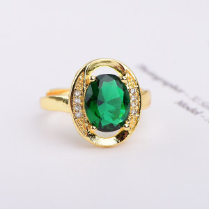 绿刚玉戒指专场