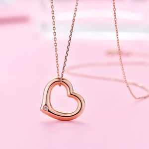 创美初心 span class=h>18k /span> span class=h>玫瑰 /span>金爱心