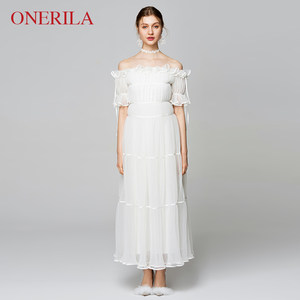 【白色伴娘礼服网纱价格】最新白色伴娘礼服网