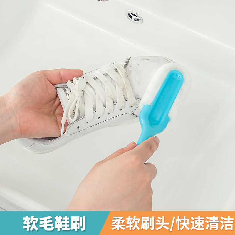日本lec洗鞋刷软毛鞋刷多功能擦鞋清洗刷清洁小白鞋刷 抖音同款