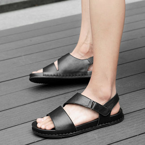 套趾凉鞋男图片