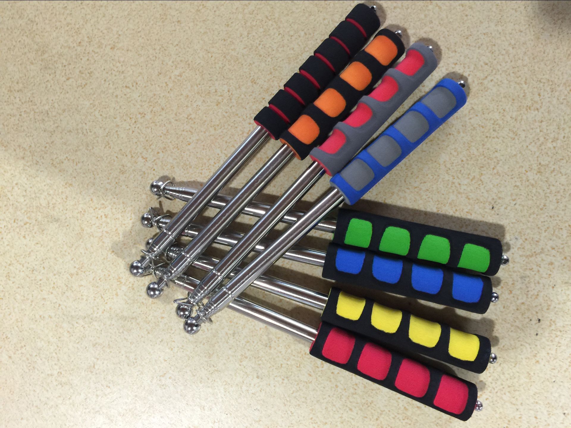 2米旗杆 导游旗杆 户外广告旗杆教鞭