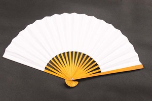 超低白纸扇9寸 空白扇 大白扇 素面白扇 书画练习扇 折扇  span class