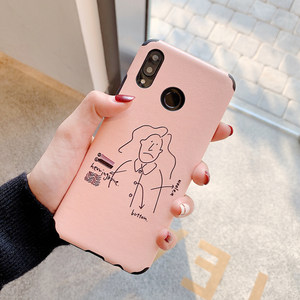 ins网红华为mate20手机壳女mate10斜挎保时捷