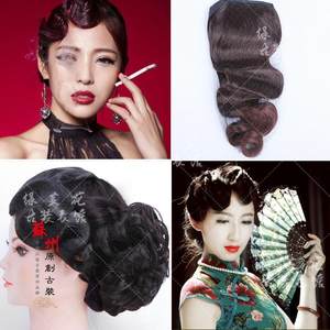 秀禾刘海秀禾头帘秀禾造型假发古装影视刘海结